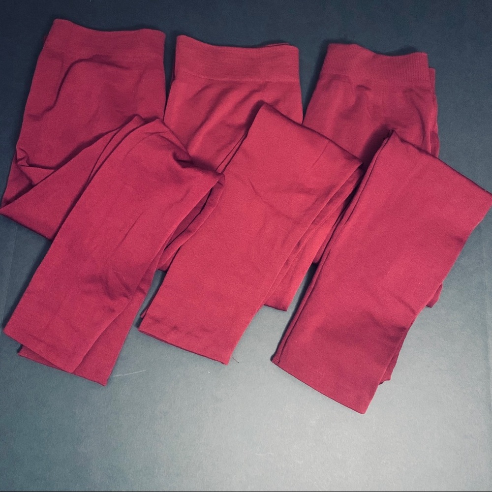 Bundle! 3- fleece lined leggings for $12! Sz L/XL